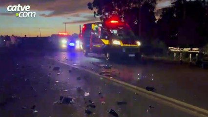 Acidente entre quatro veículos deixa um homem morto na BR 369