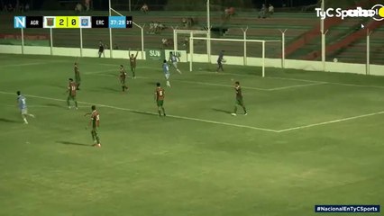 El gol de Javier Ferreira en la derrota de Estudiantes de Río Cuarto