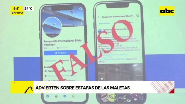 Alerta de estafa: piden dinero por “maletas retenidas” en el aeropuerto