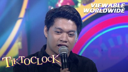 TiktoClock: 'Tanghalan Ng Kampeon' grand finalist Baron Angeles, NAG-ALAY ng mensahe sa ama