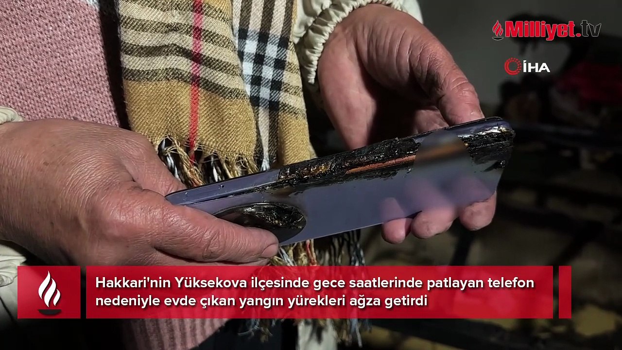 Şarjdaki telefon patladı, aile ölümden döndü! ‘Eşim engelli, dokuz çocuğum var’
