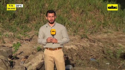 Villa Hayes: Río Confuso se encuentra prácticamente seco