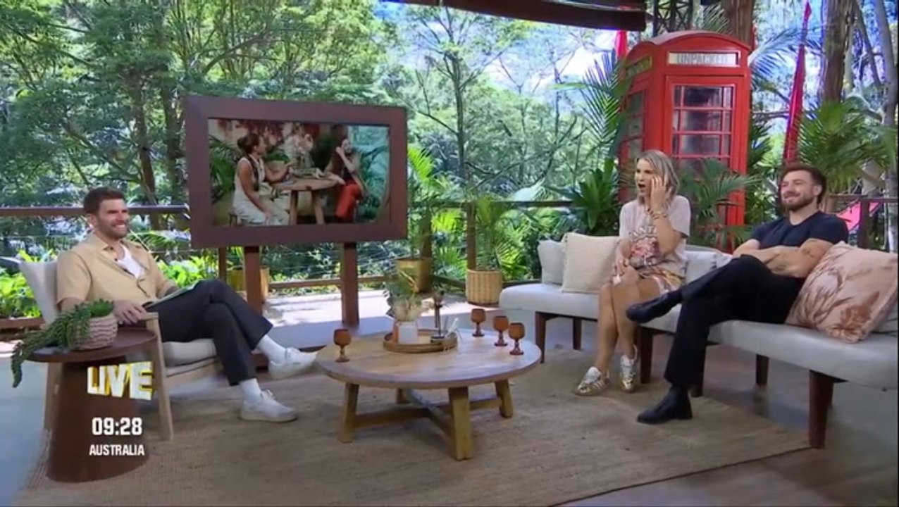 Vogue Williams asks to ‘move rooms to be away’ from Kelly Brook as I’m A Celebrity stars reunite