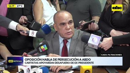Acusación contra Abdo divide a colorados: opositores hablan de persecución y apuntan a Fiscalía