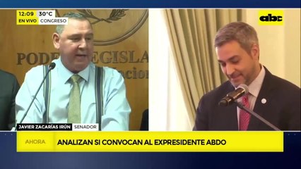 Comisión del Senado “invita” a Mario Abdo antes de estudiar su desafuero