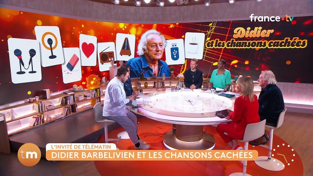Didier Barbelivien dans Télématin mercredi 3 décembre.