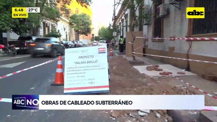 Ande- Inician Obras De Cableado Subterraneo