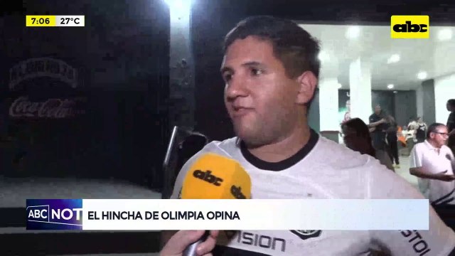 El hincha de Olimpia opina tras su primera victoria del Apertura
