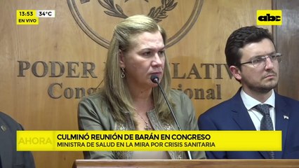 Conferencia de María Teresa Barán en el Congreso