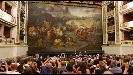 Il Sipario Storico di Spoleto torna a splendere grazie ad AgriEuro