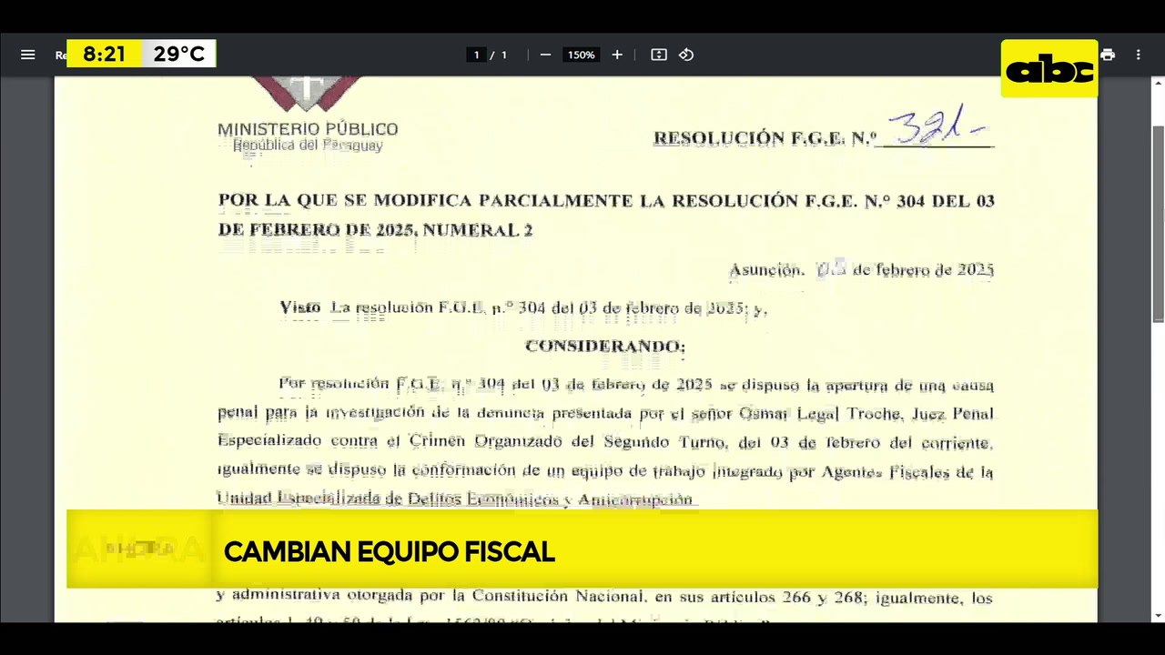 #LaMafiaManda: Emiliano Rolón designa a nuevo fiscal para la investigación