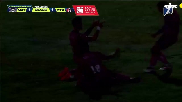 Luis Amarilla convirtió en la victoria de Mazatlán sobre Atlas en México