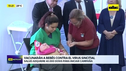 Llegan vacunas para afrontar cuadros respiratorios