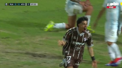 Ronaldo Martínez anotó en el triunfo de Platense sobre Atlético Tucumán en Argentina