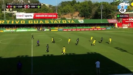 El gol de Derlis Aquino anotó en la victoria de Xinabajul