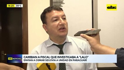 Llamativo cambio: Rolón traslada a fiscal que investigaba a “Lalo” Gomes