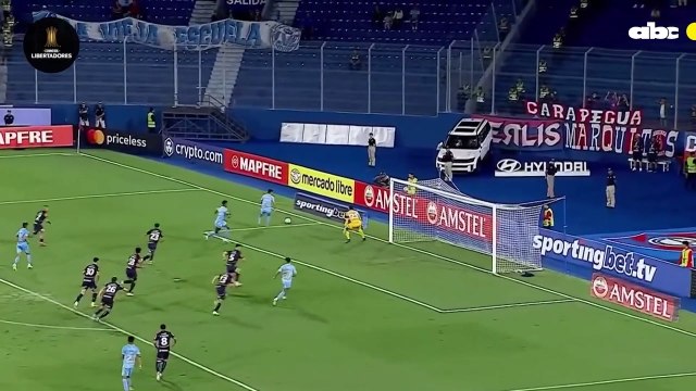 Los goles de la victoria 4-2 de Cerro Porteño ante Bolívar por la Copa Libertadores