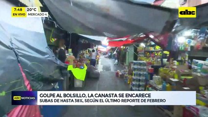 Bolsillo de consumidores contradice informe del BCP: “todo está más caro” afirman en el Mercado 4