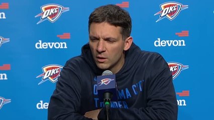 OKC - Daigneault : ''Holmgren est important pour nous''