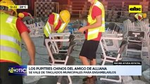 Proveedor chino depende de infraestructura estatal para ensamblar pupitres