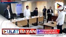 Livestream ng ICI, pinutol matapos humiling ng executive session sina Pasig Rep. Romulo at Bulacan 1st District Rep. Domingo | ulat ni Harley Valbuena
