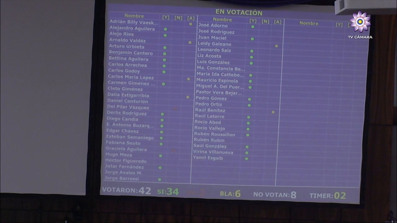Votación En Diputados