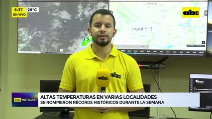Meteorología anuncia fin de semana caluroso y con probables lluvias