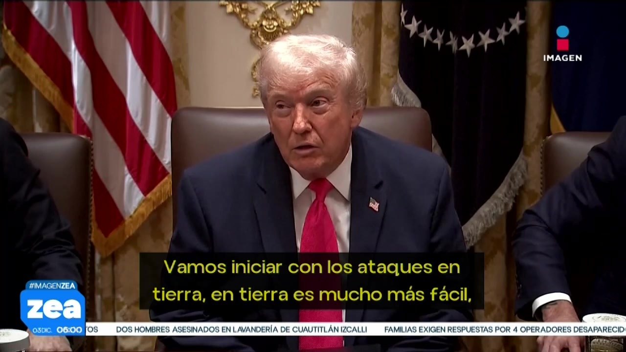 Donald Trump lanza nueva amenaza a los integrantes del crimen organizado