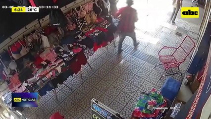 Video: Detienen a dos sospechosos de robos en comercios de San Lorenzo gracias a circuito cerrado