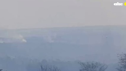 Incendio de gran magnitud en Reserva San Rafael: Bomberos trabajan para que no llegue a zonas habitadas