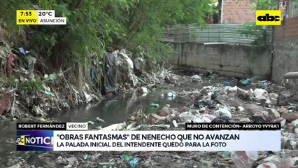 Obra “fantasma” de Nenecho: trabajos paralizados dos días después de su inicio