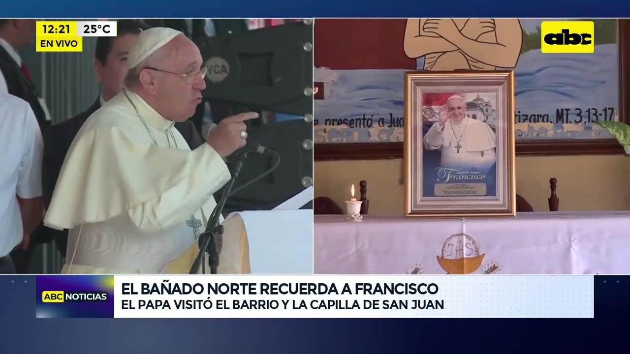 Francisco y su paso imborrable por el Bañado Norte: así recuerdan al "papa de los pobres"