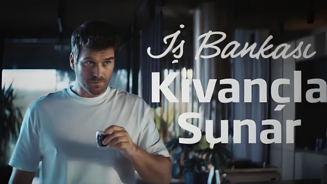 Kıvanç Tatlıtuğ, İş Bankası’nın yeni reklam yüzü oldu