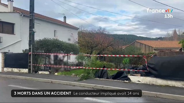 Gard: Trois jeunes âgés de 14, 15 et 19 ans tués dans un accident de la route à Alès - Des capsules de protoxyde d'azote ont été retrouvées dans le véhicule