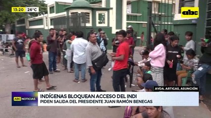 Indígenas bloquearon acceso al Indi exigiendo renuncia de su presidente