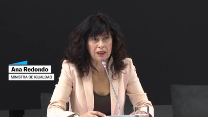 Ana Redondo: "Una de cada tres mujeres ha sufrido violencia machista en algún momento de su relación de pareja o expareja"
