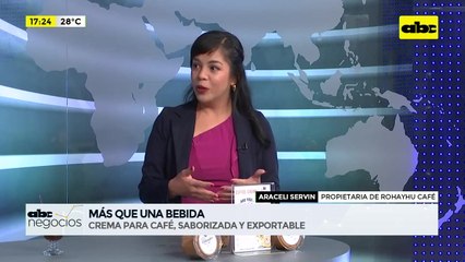 ABC Negocios - Entrevista a Araceli Servín, propietaria de Rohayhu Café