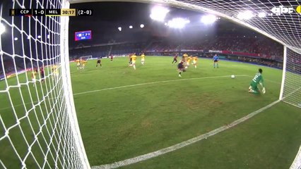 El penal errado de Cecilio Domínguez ante Melgar