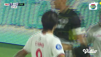 El gol de Diego Martínez en la victoria del Malut United