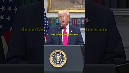 Trump diz que teve ‘ótima conversa’ com Lula sobre comércio e sanções: ‘Gosto dele’ #shorts