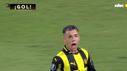El gol de Héctor Villalba en el triunfo de Peñarol