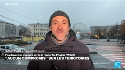 Plan de paix pour l'Ukraine : "aucun compromis" sur les territoires occupés par la Russie