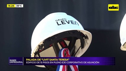 Palada de “Livit Santa Teresa”: edificio de 15 pisos en pleno eje corporativo de Asunción