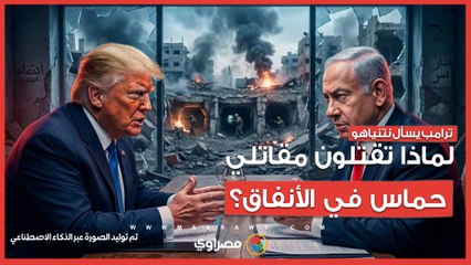 ترامب يسأل نتنياهو  لماذا تقتلون مقاتلي حماس في الأنفاق؟