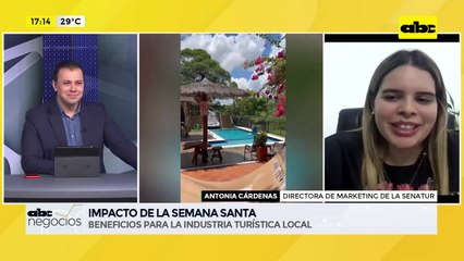 ABC Negocios - Entrevista a Antonia Cárdenas, directora de marketing de la Senatur