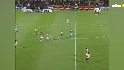Paraguay derrotó a Colombia con el gol de Salvador Cabañas en las Eliminatorias Sudamericanas Sudáfrica 2010