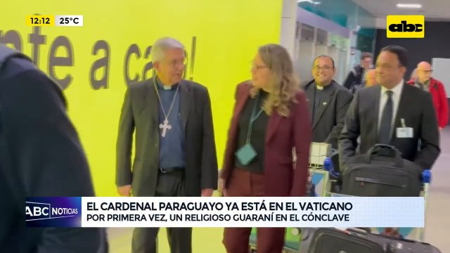 Cardenal paraguayo ya está en Roma para despedir a Francisco y participar el cónclave