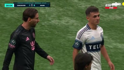 La discusión entre Lionel Messi y Andrés Cubas