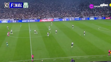 Ángel Romero es campeón con el Corinthians del Paulistão