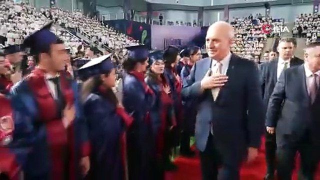 TBMM Başkanı Kurtulmuş, Sağlık Bilimleri Üniversitesi Ebu Ali İbn Sina Buhara Devlet Tıp Enstitüsü Mezuniyet Töreni’ne katıldı